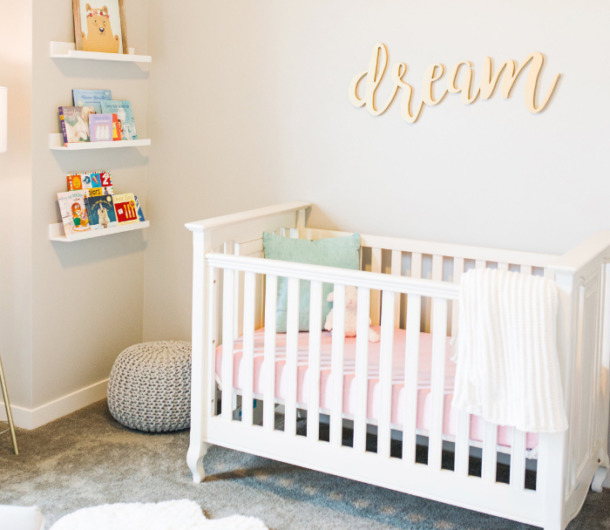 wooden letter ideas for baby room