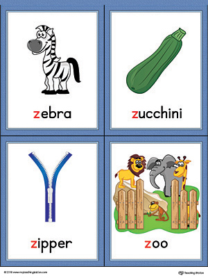 Letter Z Coloring Pages Preschool