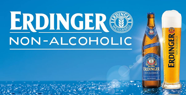 cheers to good health with erdinger non alcoholic beer a refreshing and healthy alternative