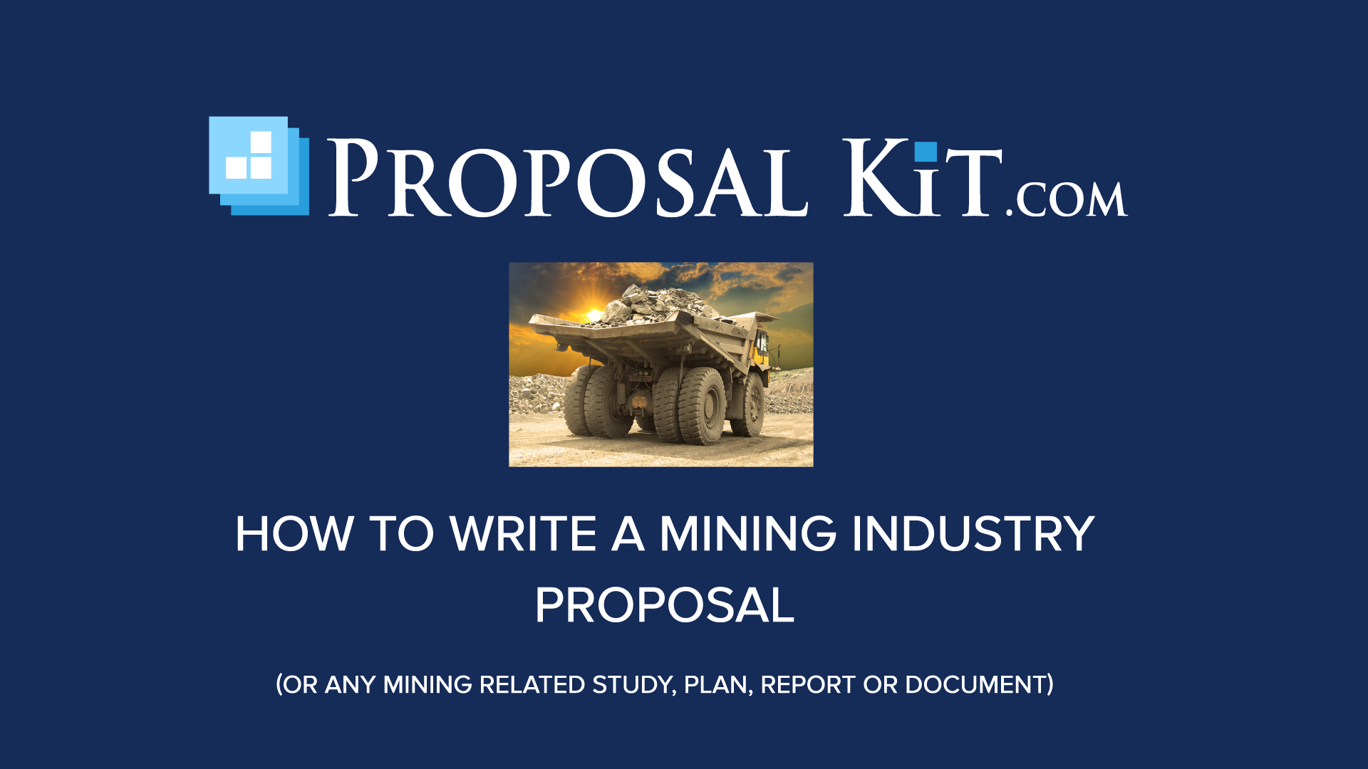 +29 How To Write A Mining Industry Business Proposal References