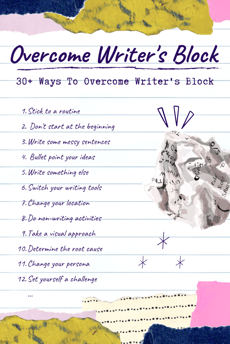 Awasome 5 Quick Ways To Overcome The Writers Block Ideas