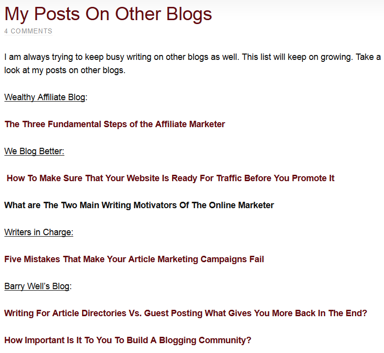 list of 5 simple steps to becoming an effective guest post writer ideas