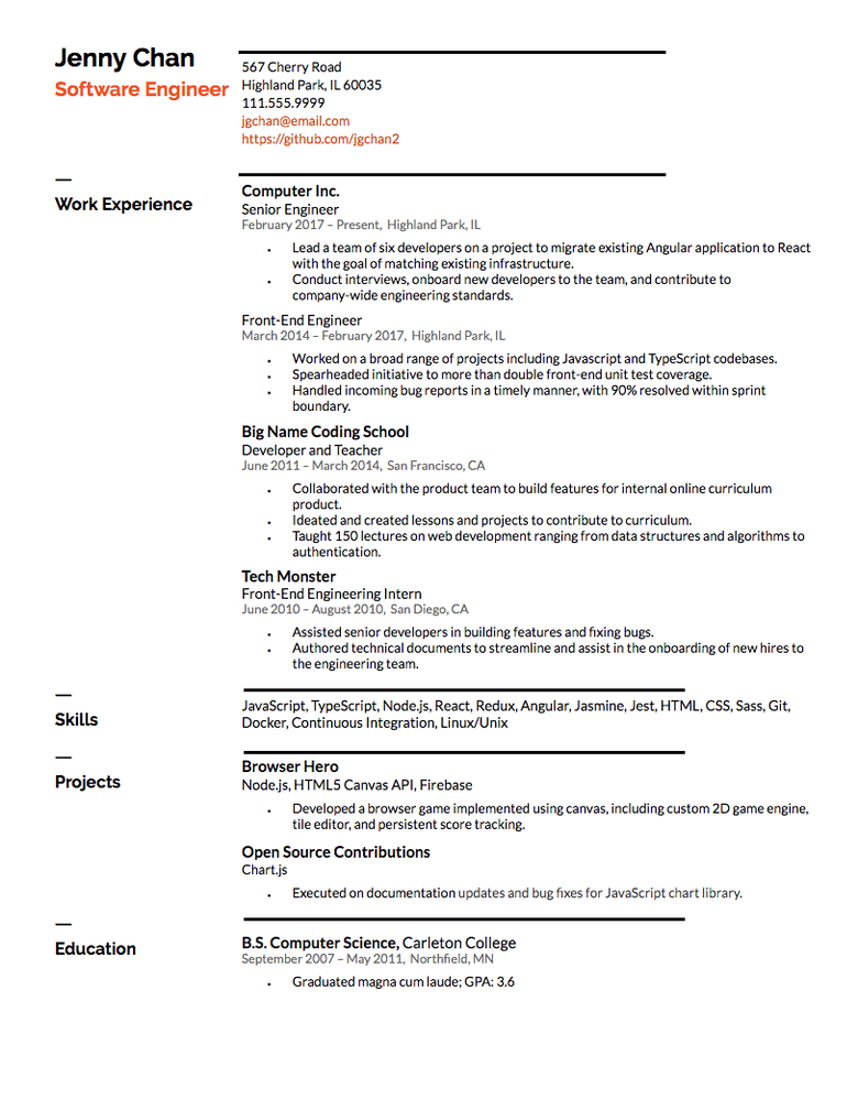 list of best tips on how to write a winning resume ideas