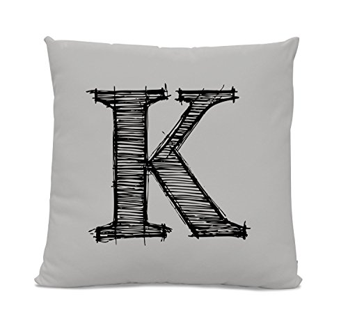 letter k decorative pillows